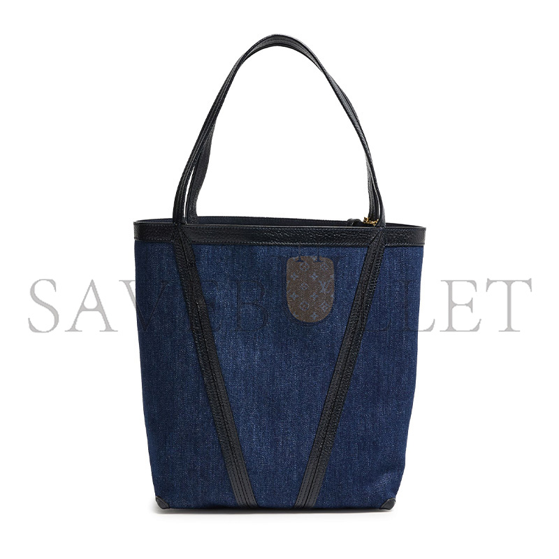 Ch10É spin tote bag in denim ch25as811p98408 (30*27*14cm)